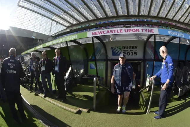 Vern Cotter at St James Park