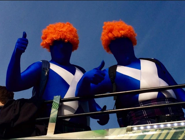 Scotland fans