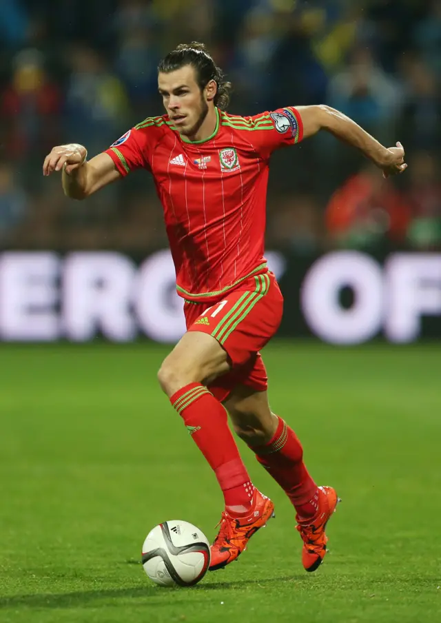 Gareth Bale of Wales