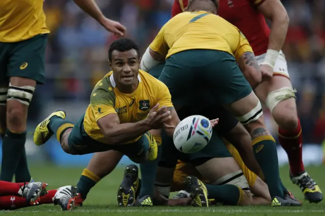 Will Genia of Australia