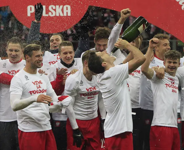 Poland celebrate qualification