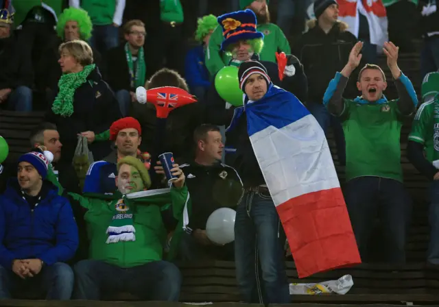 Northern Ireland fans