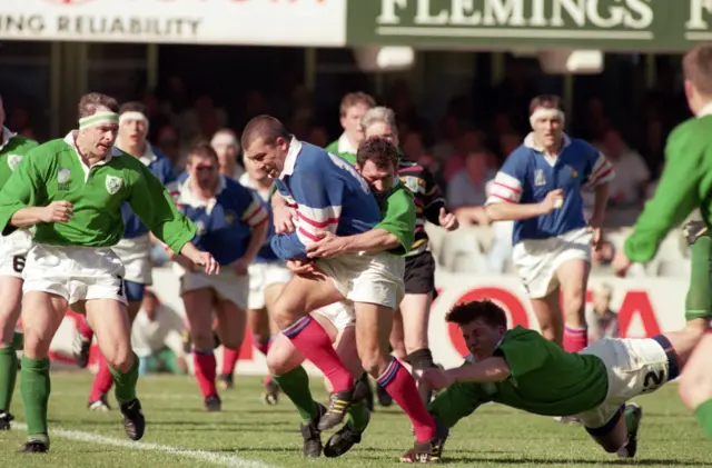 France v Ireland in 1995