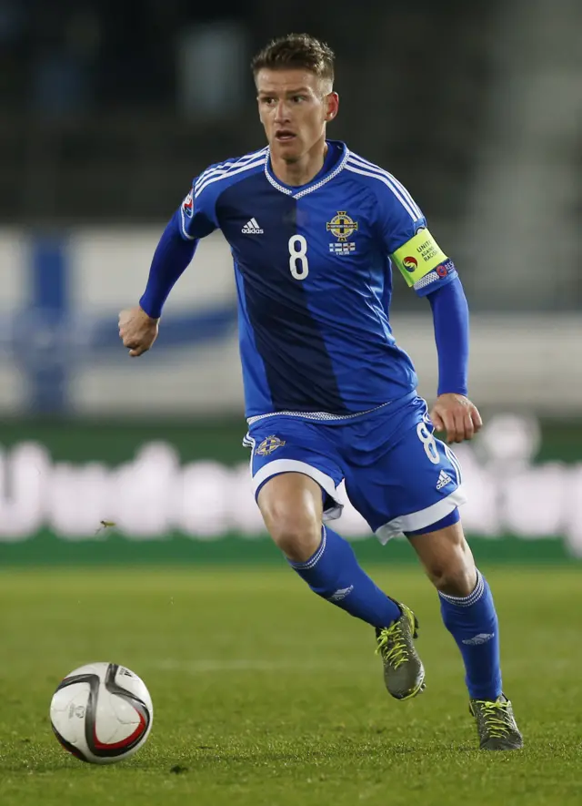 Steven Davis of Northern Ireland