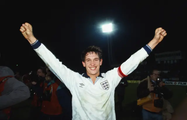 Gary Lineker in 1991