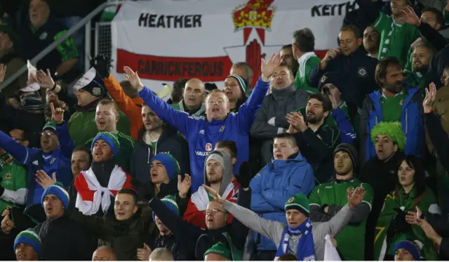 Northern Ireland fans