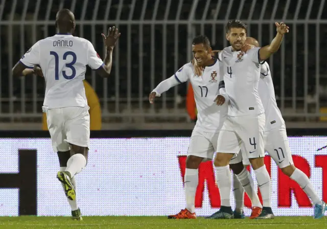 Portugal celebrate