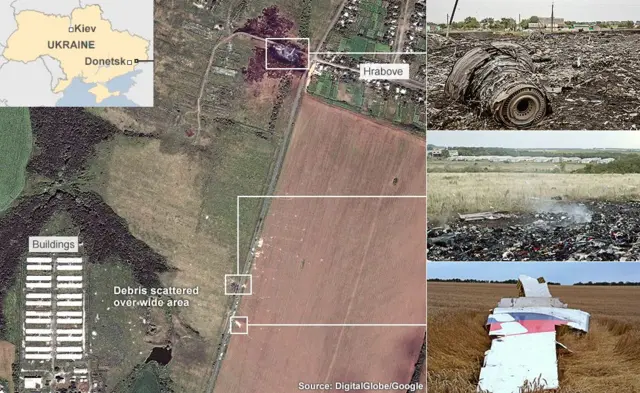 MH17 crash site