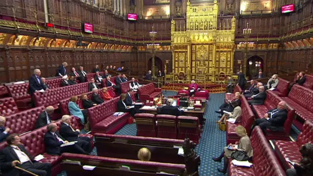 Chamber of the House of Lords