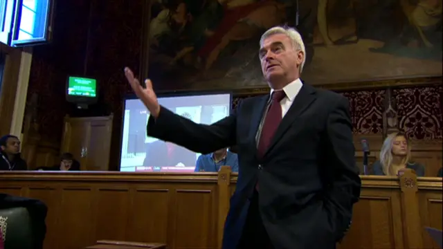 Shadow chancellor John McDonnell