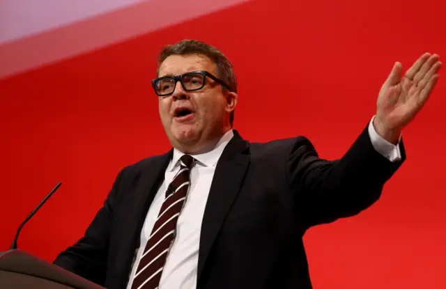 Deputy Labour leader Tom Watson