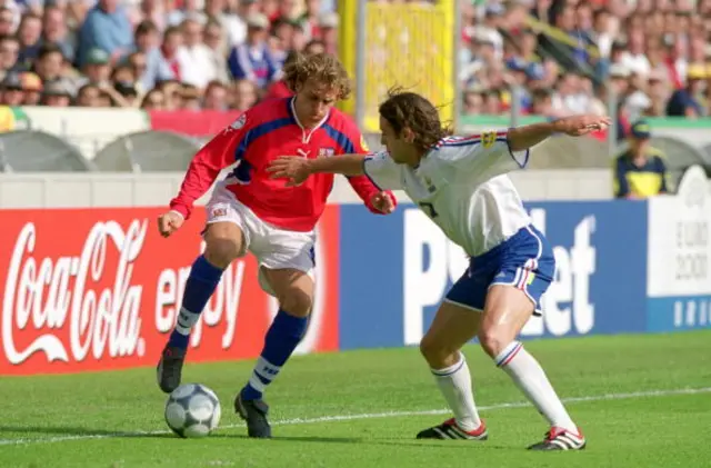 karel poborsky during euro 96