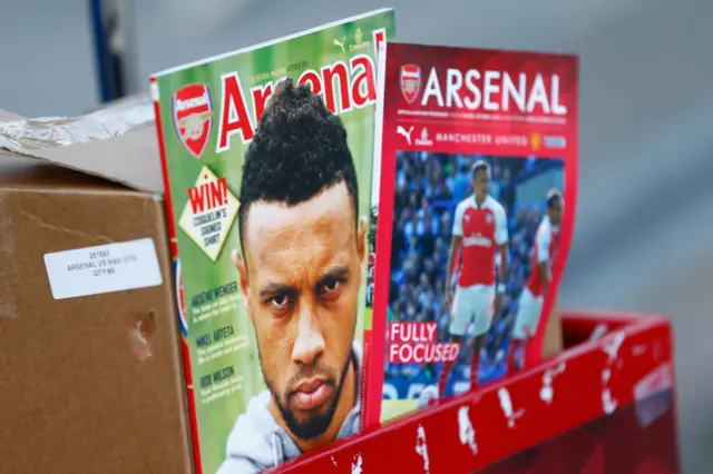 Arsenal programmes