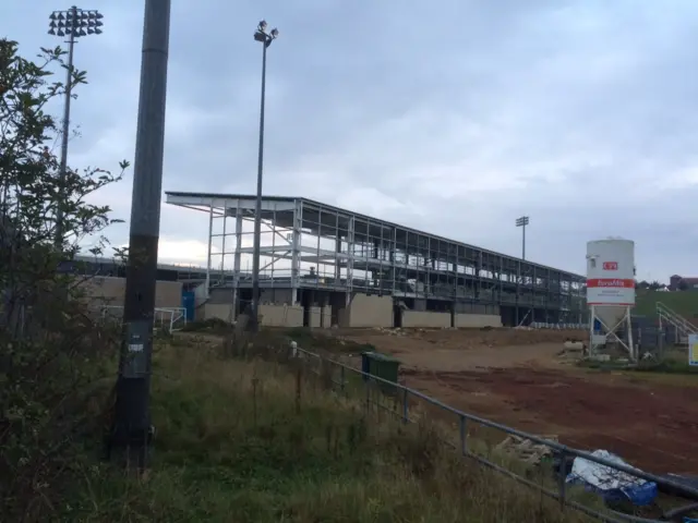 Sixfields East Stand