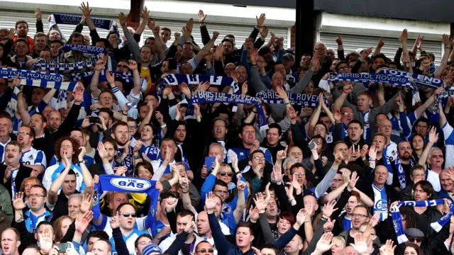 Bristol Rovers fans