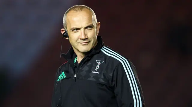 Harlequins Director of Rugby Conor O'Shea