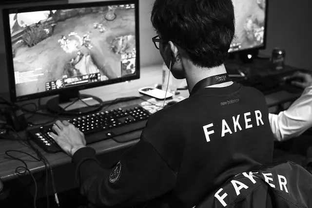 Esports gamer Faker
