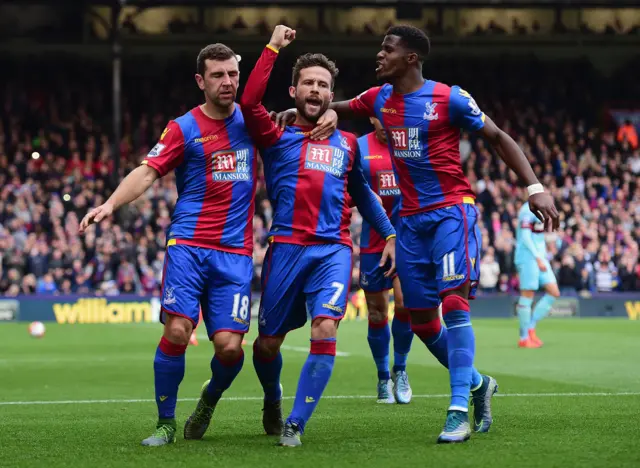 Crystal Palace celebrate