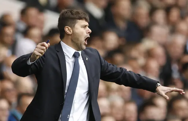 Tottenham manager Mauricico Pochettino