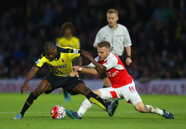 Aaron Ramsey and Ighalo