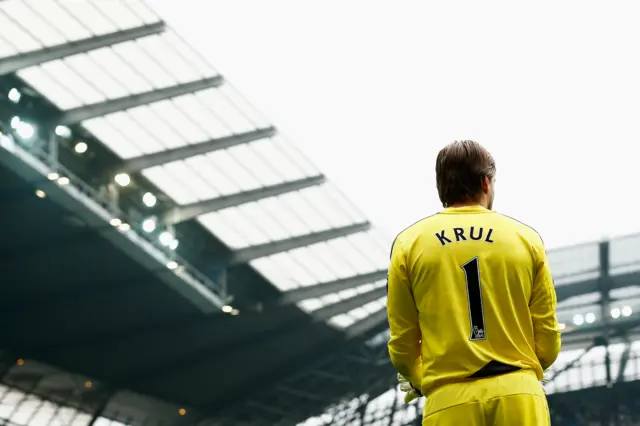 Newcastle goalkeeper Tim Krul