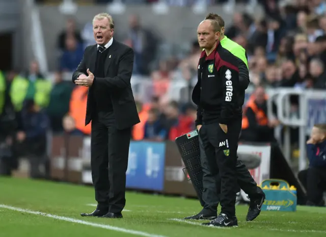 Steve McClaren and Alex Neil