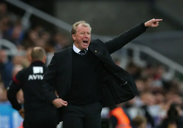 Newcastle manager Steve McClaren