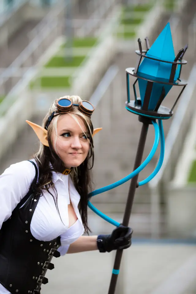 Cosplayer at Wembley