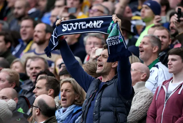 A Scotland fan