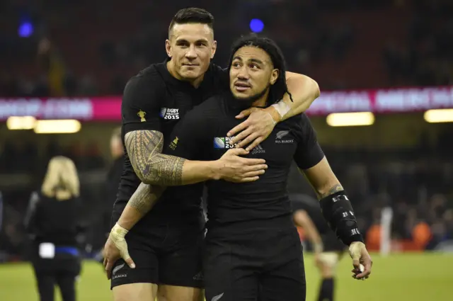 Sonny Bill Williams and Ma'a Nonu