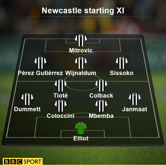 Newcastle XI