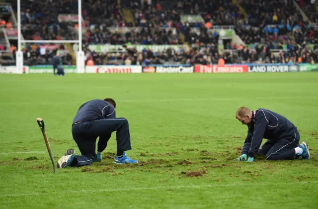 St James' Park pitch