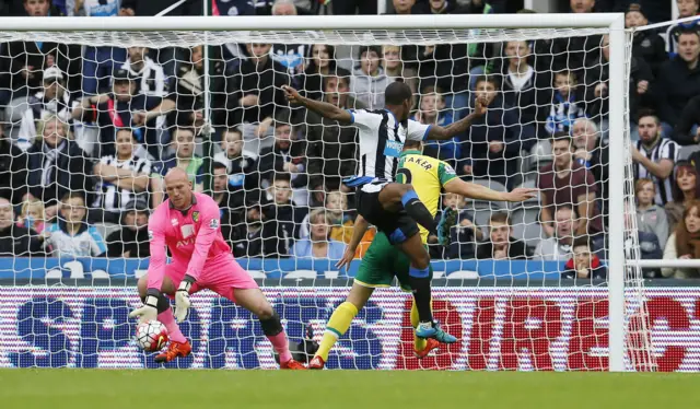 Newcastle score their second goal