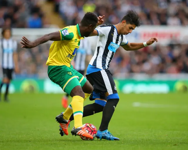 Ayoze Perez of Newcastle