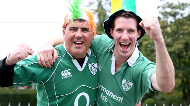 Ireland fans