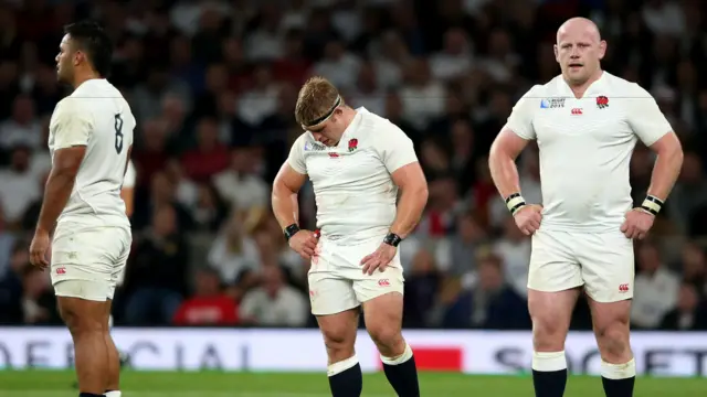 England players disappointed