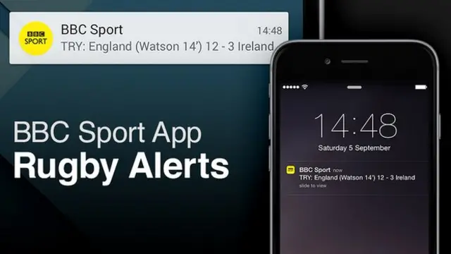 App alerts