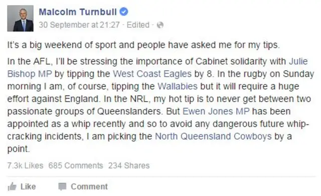 Malcolm Turnbull