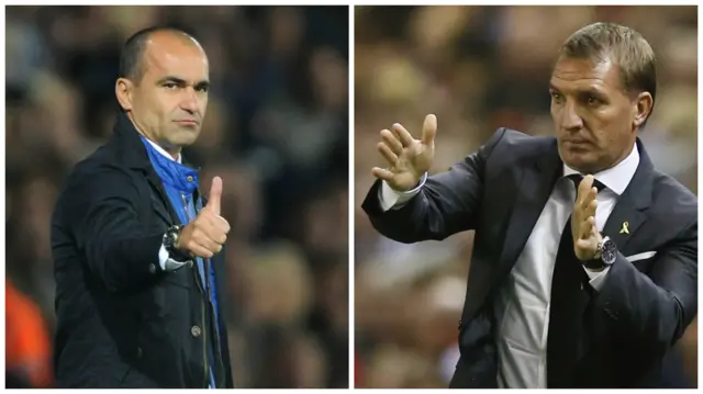 Roberto Martinez and Brendan Rodgers