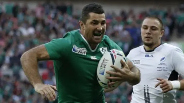 Ireland's Rob Kearney