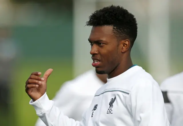 Liverpool's Daniel Sturridge