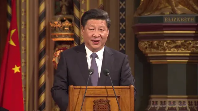 Chinese president Xi Jinping