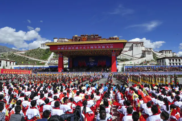 The Potala Palace in Lhasa