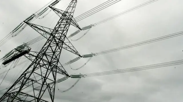 Electricity pylons