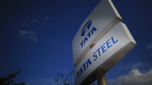 Tata Steel sign