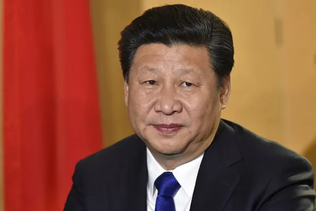 Chinese president Xi Jinping