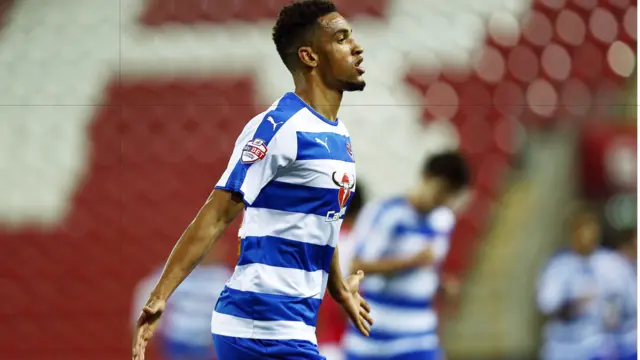 Nick Blackman of Reading celebrates