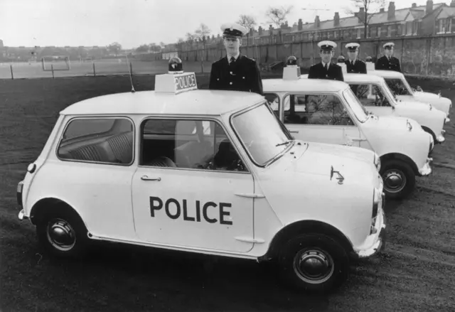 Police Mini Cooper