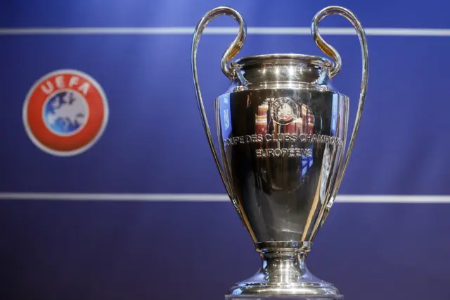 Champions League trophy