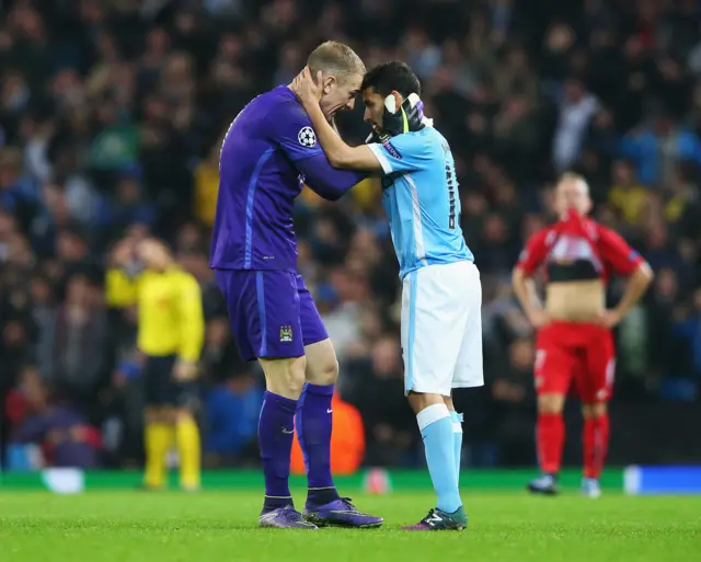 Joe Hart of Manchester City